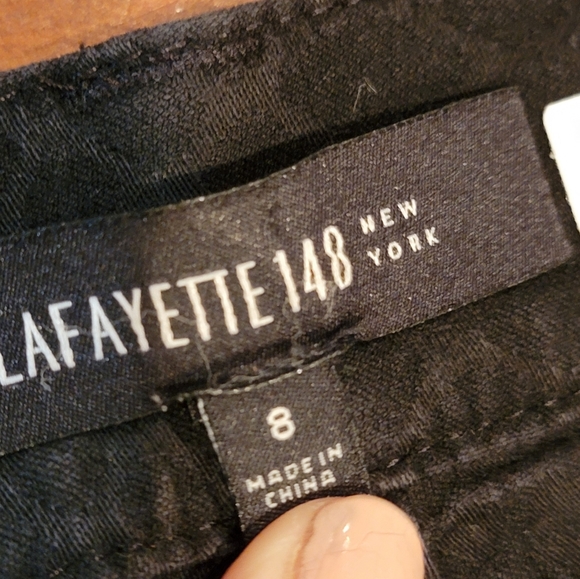 Lafayette 148 New York jeans, size 8P - Picture 3 of 4